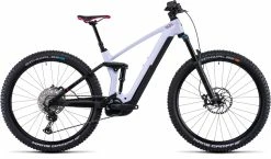 Vélo Électrique Soldes 18 Cube Stereo Hybrid 140 HPC SL 750 29 Violetwhite´n´black