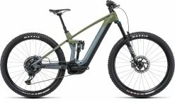 Vélo Électrique Soldes 14 Cube Stereo Hybrid 140 HPC TM 750 29 Flashgrey´n´olive