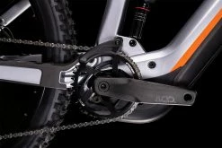 Cube Stereo Hybrid 160 HPC SL 750 27.5 Polarsilver´n´orange -Vélo Électrique Soldes 537103 D4