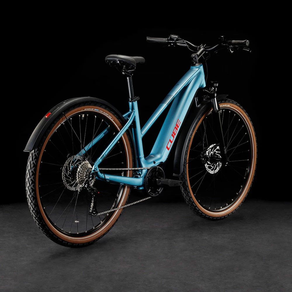 Cube Nuride Hybrid Performance 625 Allroad Lady Metalblue´n´red 2 Cube Nuride Hybrid Performance 625 Allroad Lady Metalblue´n´red – Image 2