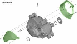 Shimano STEPS SM-DUE80-A Boîtier Pour DU-E8000 Type-A 7 Shimano STEPS SM-DUE80-A Boîtier Pour DU-E8000 Type-A -Vélo Électrique Soldes Shimano Steps Gehause SM DUE80 A fur DU E8000 Typ A KSMDUE80A