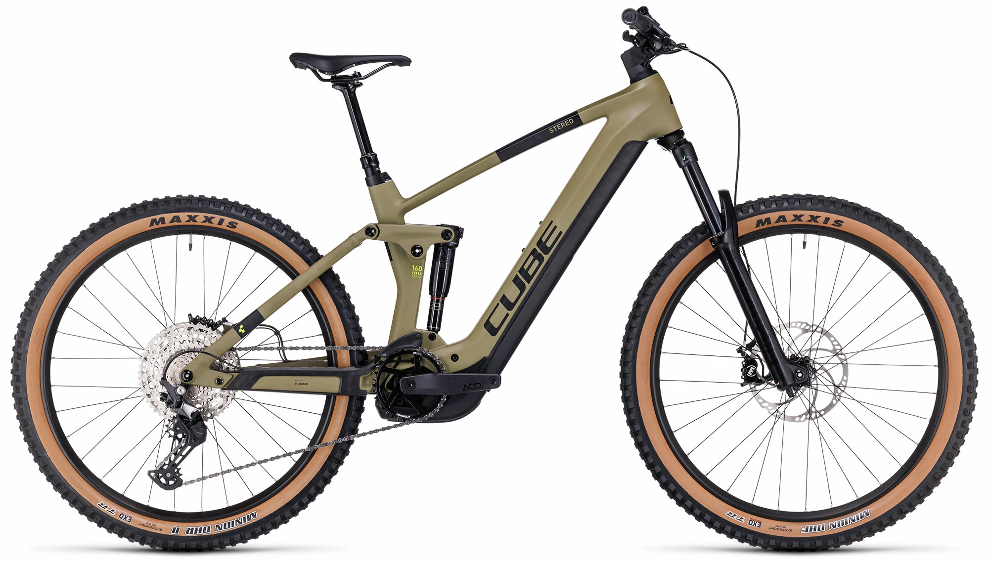 Cube Stereo Hybrid 160 HPC Race 625 27.5 Olive´n´green 1 Cube Stereo Hybrid 160 HPC Race 625 27.5 Olive´n´green