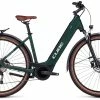 Cube Touring Hybrid ONE 500 Easy Entry Darkgreen'n'green