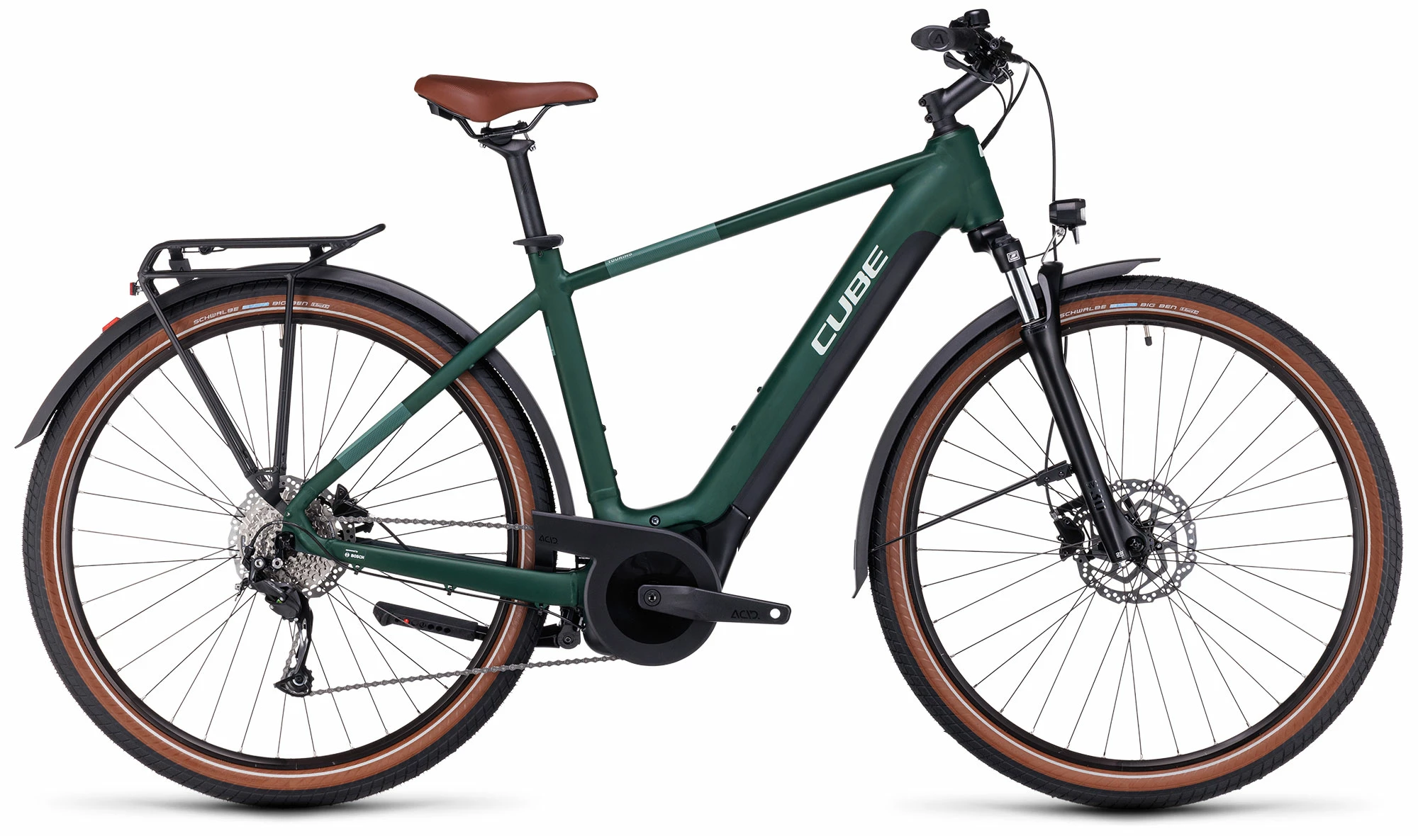 Cube Touring Hybrid ONE 500 Darkgreen'n'green 1 Cube Touring Hybrid ONE 500 Darkgreen'n'green