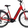 Cube Supreme Sport Hybrid Pro 500 Easy Entry Red'n'black