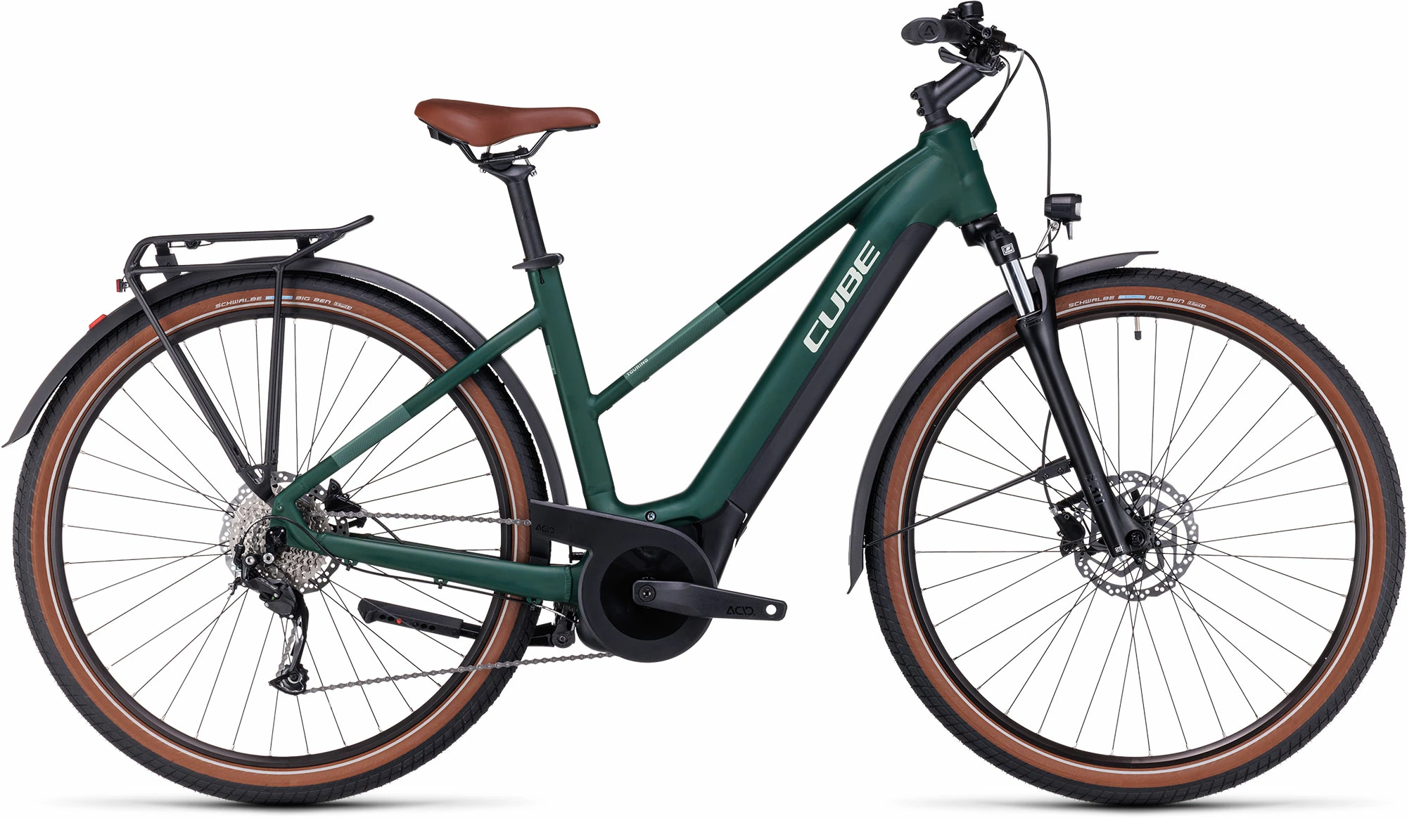 Cube Touring Hybrid ONE 625 Lady Darkgreen'n'green 1 Cube Touring Hybrid ONE 625 Lady Darkgreen'n'green