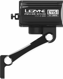 Lezyne Power Pro E115 StVZO Eclairage Avant Pour Vélo électrique, Incl. Interrupteur à Distance -Vélo Électrique Soldes lezyne led fahrradbeleuchtung power pro e115 stvzo vorderlicht 3