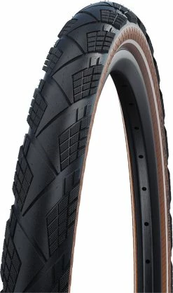 Schwalbe Marathon Efficiency Evo Super Race 28x2,15" Addix E-50 Pneu Pliant Transparent