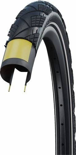 Schwalbe Marathon Efficiency Evo Super Race 28x2,15" Addix E-50 Pneu Pliant Transparent -Vélo Électrique Soldes schwalbe marathon efficiency transparent reflex standard hs617 4